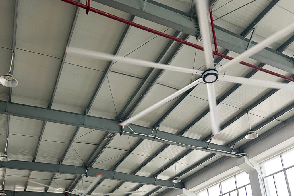 Is the installation of HVLS industrial fans convenient