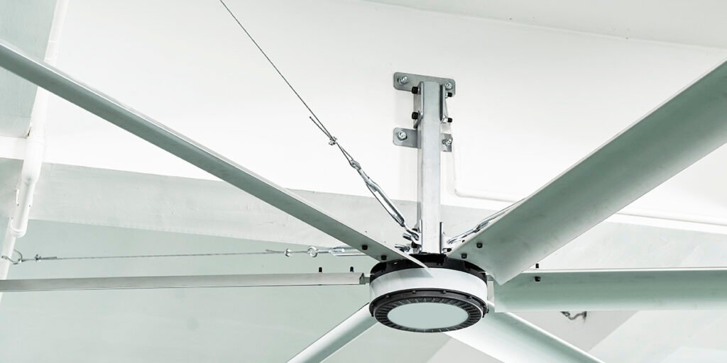Advantages of PMSM HVLS ceiling fans