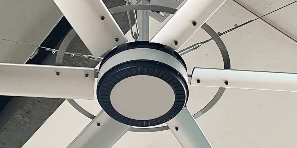 Permanent Magnet Synchronous Motor (PMSM) Energy-Saving Industrial Ceiling Fans