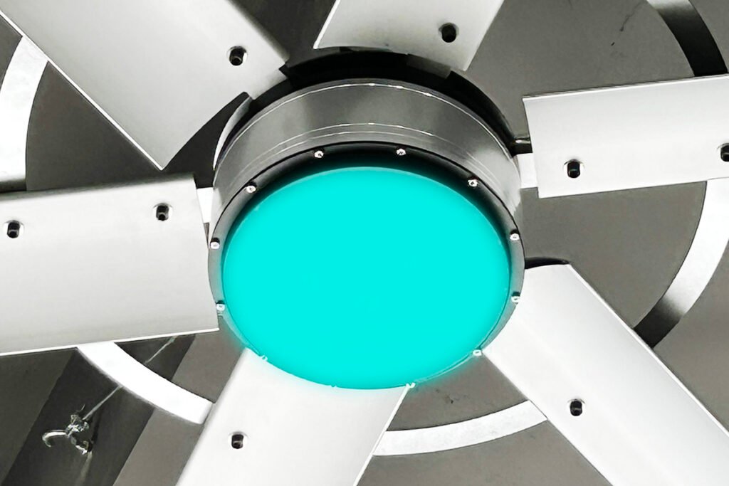 The PMSM used in HVLS fans