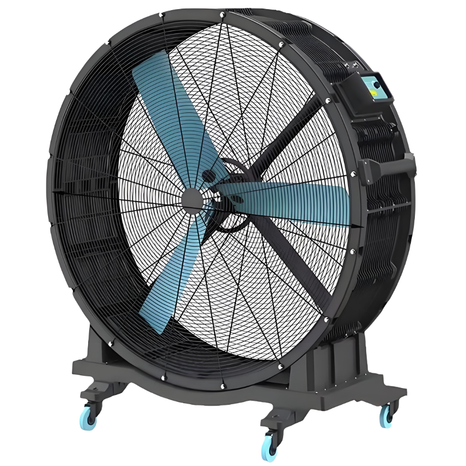 Mobile HVLS industrial fan